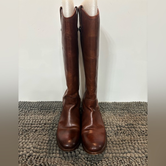 Frye Melissa Button Knee High Tall Boots - Picture 8 of 11